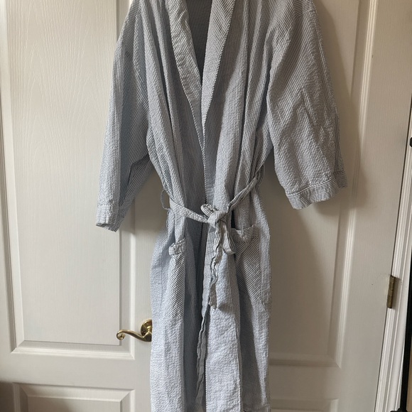 Men’s 1x/2x Cotton Robe House coat - Picture 3 of 3